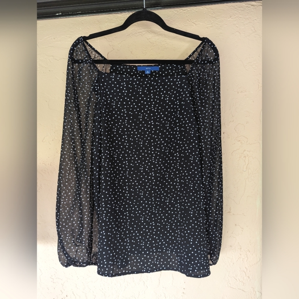 Apt.9 XL Chiffon Blouse